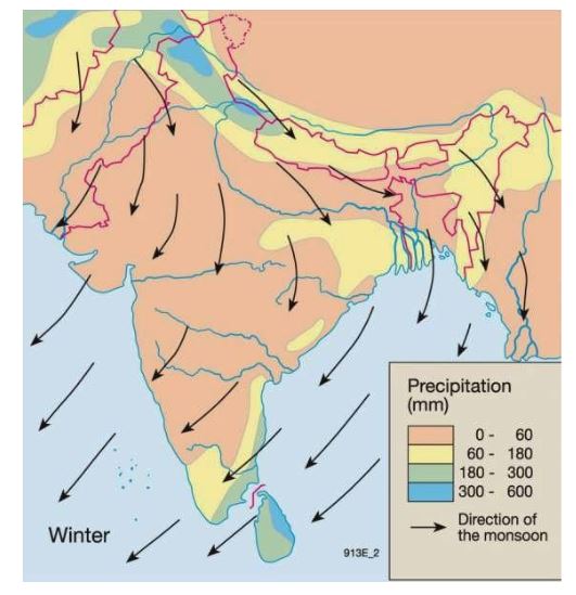 TLPIASbaba Day 3 Q 1.What is retreating Monsoon? How does it